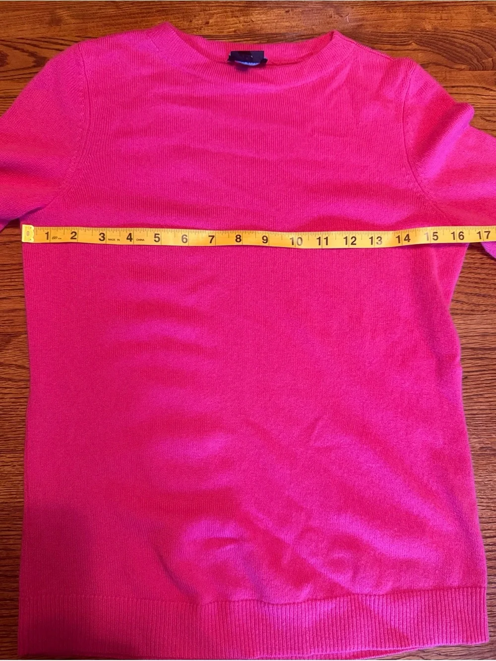 Talbots Petite 100% Pure Cashmere Crewneck Sweater Pink SP - Read Description